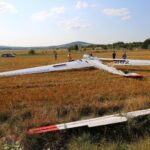 Masłów. Wypadek szybowca (17.08.2017) / Robert Felczak - Radio Kielce / 17.08.2017. Masłów. Wypadek szybowca na lotnisku