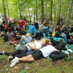 13.08.2017 Pielgrzymi z diecezji kieleckiej z biskupem Janem Piotrowskim dotarli na Jasną Górę / Włodzimierz Batóg - Radio Kielce / Pielgrzymi z diecezji kieleckiej z biskupem Janem Piotrowskim dotarli na Jasną Górę