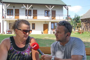 09.08.2017 Bałtów. Letni Raport Dnia / Krzysztof Bujnowicz - Radio Kielce / Bałtów