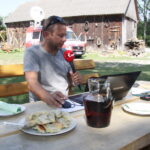 09.08.2017 Bałtów. Letni Raport Dnia / Krzysztof Bujnowicz - Radio Kielce / Bałtów