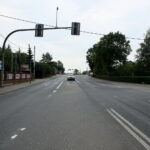 28.07.2017 Kostomłoty. Fragment drogi krajowej nr 74. / Marzena Mąkosa / Radio Kielce