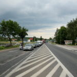 28.07.2017 Kostomłoty. Fragment drogi krajowej nr 74. / Marzena Mąkosa / Radio Kielce