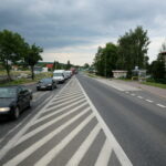 28.07.2017 Kostomłoty. Fragment drogi krajowej nr 74. / Marzena Mąkosa / Radio Kielce