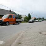 28.07.2017 Kostomłoty. Fragment drogi krajowej nr 74. / Marzena Mąkosa / Radio Kielce