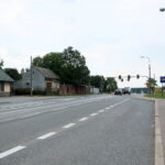 28.07.2017 Kostomłoty. Fragment drogi krajowej nr 74. / Marzena Mąkosa / Radio Kielce