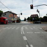 28.07.2017 Kostomłoty. Fragment drogi krajowej nr 74. / Marzena Mąkosa / Radio Kielce