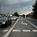 28.07.2017 Kostomłoty. Fragment drogi krajowej nr 74. / Marzena Mąkosa / Radio Kielce