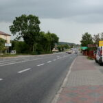 28.07.2017 Kostomłoty. Fragment drogi krajowej nr 74. / Marzena Mąkosa / Radio Kielce