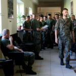 01.08.2017 Kielce. Honorowe oddawanie krwi w jednostce na Bukówce. / Marzena Mąkosa - Radio Kielce / Honorowe oddawanie krwi.