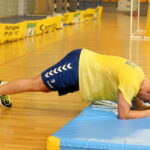 01.08.2017 Kielce. Trening piłkarzy ręcznych na Hali Legionów. / Marzena Mąkosa - Radio Kielce / Trening KS Vive TAURON Kielce. Bartłomiej Bis