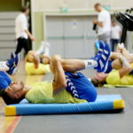 01.08.2017 Kielce. Trening piłkarzy ręcznych na Hali Legionów. / Marzena Mąkosa - Radio Kielce / Trening KS Vive TAURON Kielce. Alex Duszebajew