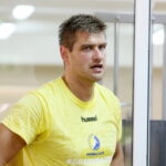 01.08.2017 Kielce. Trening piłkarzy ręcznych na Hali Legionów. / Marzena Mąkosa - Radio Kielce / Trening KS Vive TAURON Kielce. Julen Aginagalde