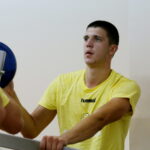 01.08.2017 Kielce. Trening piłkarzy ręcznych na Hali Legionów. / Marzena Mąkosa - Radio Kielce / Trening KS Vive TAURON Kielce. Darko Djukić