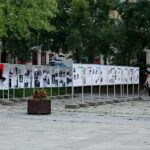 04.08.2017 Kielce. Wystawa o Marszałku Piłsudskim na placu Wolności. / Marzena Mąkosa - Radio Kielce / Wystawa dotycząca Marszałka Józefa Piłsudskiego na Placu Wolności