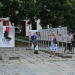 04.08.2017 Kielce. Wystawa o Marszałku Piłsudskim na placu Wolności. / Marzena Mąkosa - Radio Kielce / Wystawa dotycząca Marszałka Józefa Piłsudskiego na Placu Wolności