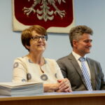 04.08.2017 Kielce. Wręczenie promes dla gmin i powiatów na inwestycje drogowe. / Marzena Mąkosa - Radio Kielce / Poseł na sejm RP - Maria Zuba i Senator RP - Krzysztof Słoń