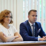 04.08.2017 Kielce. Wręczenie promes dla gmin i powiatów na inwestycje drogowe. / Marzena Mąkosa - Radio Kielce / Wojewoda Świętokrzyski - Agata Wojtyszek i Poseł na sejm RP - Michał Cieślak