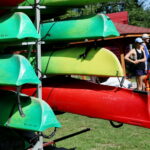 05.08.2017 Morawica. Spływ kajakowy Nidą. / Marzena Mąkosa - Radio Kielce / Spływ kajakowy Nidą