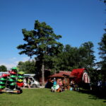 05.08.2017 Morawica. Spływ kajakowy Nidą. / Marzena Mąkosa - Radio Kielce / Uczestnicy spływu