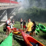 05.08.2017 Morawica. Spływ kajakowy Nidą. / Marzena Mąkosa - Radio Kielce / Spływ kajakowy Nidą