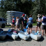 05.08.2017 Morawica. Spływ kajakowy Nidą. / Marzena Mąkosa - Radio Kielce / Spływ kajakowy Nidą