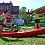 05.08.2017 Morawica. Spływ kajakowy Nidą. / Marzena Mąkosa - Radio Kielce / Spływ kajakowy Nidą