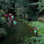 05.08.2017 Morawica. Spływ kajakowy Nidą. / Marzena Mąkosa - Radio Kielce / Spływ kajakowy Nidą