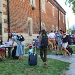 05.08.2017 Wiślica. Msza otwarcia 36. pieszej kieleckiej pielgrzymki pod przewodnictwem biskupa kieleckiego Jana Piotrowskiego. / Marzena Mąkosa - Radio Kielce / Otwarcie 36. pieszej kieleckiej pielgrzymki w Wiślicy