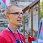 05.08.2017 Wiślica. Msza otwarcia 36. pieszej kieleckiej pielgrzymki pod przewodnictwem biskupa kieleckiego Jana Piotrowskiego. / Marzena Mąkosa - Radio Kielce / Otwarcie 36. pieszej kieleckiej pielgrzymki w Wiślicy