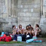 05.08.2017 Wiślica. Msza otwarcia 36. pieszej kieleckiej pielgrzymki pod przewodnictwem biskupa kieleckiego Jana Piotrowskiego. / Marzena Mąkosa - Radio Kielce / Otwarcie 36. pieszej kieleckiej pielgrzymki w Wiślicy