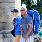 05.08.2017 Wiślica. Msza otwarcia 36. pieszej kieleckiej pielgrzymki pod przewodnictwem biskupa kieleckiego Jana Piotrowskiego. / Marzena Mąkosa - Radio Kielce / Otwarcie 36. pieszej kieleckiej pielgrzymki w Wiślicy