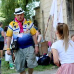 05.08.2017 Wiślica. Msza otwarcia 36. pieszej kieleckiej pielgrzymki pod przewodnictwem biskupa kieleckiego Jana Piotrowskiego. / Marzena Mąkosa - Radio Kielce / Otwarcie 36. pieszej kieleckiej pielgrzymki w Wiślicy