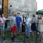 05.08.2017 Wiślica. Msza otwarcia 36. pieszej kieleckiej pielgrzymki pod przewodnictwem biskupa kieleckiego Jana Piotrowskiego. / Marzena Mąkosa - Radio Kielce / Otwarcie 36. pieszej kieleckiej pielgrzymki w Wiślicy