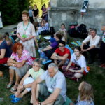 05.08.2017 Wiślica. Msza otwarcia 36. pieszej kieleckiej pielgrzymki pod przewodnictwem biskupa kieleckiego Jana Piotrowskiego. / Marzena Mąkosa - Radio Kielce / Otwarcie 36. pieszej kieleckiej pielgrzymki w Wiślicy