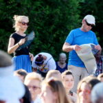 05.08.2017 Wiślica. Msza otwarcia 36. pieszej kieleckiej pielgrzymki pod przewodnictwem biskupa kieleckiego Jana Piotrowskiego. / Marzena Mąkosa - Radio Kielce / Otwarcie 36. pieszej kieleckiej pielgrzymki w Wiślicy