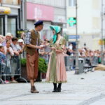 06.08.2017 Kielce. Rekonstrukcja pod Hotelem Bristol. / Marzena Mąkosa - Radio Kielce / Pod hotelem Bristol odtworzono potyczkę z 1914 roku