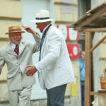 06.08.2017 Kielce. Rekonstrukcja pod Hotelem Bristol. / Marzena Mąkosa - Radio Kielce / Pod hotelem Bristol odtworzono potyczkę z 1914 roku