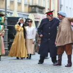 06.08.2017 Kielce. Rekonstrukcja pod Hotelem Bristol. / Marzena Mąkosa - Radio Kielce / Pod hotelem Bristol odtworzono potyczkę z 1914 roku