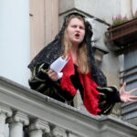 06.08.2017 Kielce. Rekonstrukcja pod Hotelem Bristol. / Marzena Mąkosa - Radio Kielce / Pod hotelem Bristol odtworzono potyczkę z 1914 roku