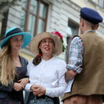 06.08.2017 Kielce. Rekonstrukcja pod Hotelem Bristol. / Marzena Mąkosa - Radio Kielce / Pod hotelem Bristol odtworzono potyczkę z 1914 roku