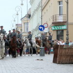 06.08.2017 Kielce. Rekonstrukcja pod Hotelem Bristol. / Marzena Mąkosa - Radio Kielce / Pod hotelem Bristol odtworzono potyczkę z 1914 roku