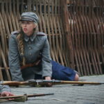 06.08.2017 Kielce. Rekonstrukcja pod Hotelem Bristol. / Marzena Mąkosa - Radio Kielce / Pod hotelem Bristol odtworzono potyczkę z 1914 roku