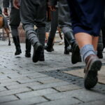 06.08.2017 Kielce. Rekonstrukcja pod Hotelem Bristol. / Marzena Mąkosa - Radio Kielce / Pod hotelem Bristol odtworzono potyczkę z 1914 roku