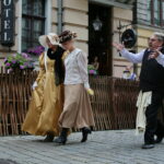 06.08.2017 Kielce. Rekonstrukcja pod Hotelem Bristol. / Marzena Mąkosa - Radio Kielce / Pod hotelem Bristol odtworzono potyczkę z 1914 roku