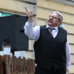 06.08.2017 Kielce. Rekonstrukcja pod Hotelem Bristol. / Marzena Mąkosa - Radio Kielce / Pod hotelem Bristol odtworzono potyczkę z 1914 roku