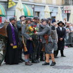 06.08.2017 Kielce. Rekonstrukcja pod Hotelem Bristol. / Marzena Mąkosa - Radio Kielce / Pod hotelem Bristol odtworzono potyczkę z 1914 roku