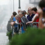 06.08.2017 Kielce. Rekonstrukcja pod Hotelem Bristol. / Marzena Mąkosa - Radio Kielce / Pod hotelem Bristol odtworzono potyczkę z 1914 roku