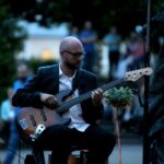 06.08.2017 Kielce. Tarasy Sztuki: PLENEROWE KINO Z MUZYKĄ NA ŻYWO / Marzena Mąkosa - Radio Kielce / Kino letnie pod KCK