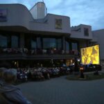 06.08.2017 Kielce. Tarasy Sztuki: PLENEROWE KINO Z MUZYKĄ NA ŻYWO / Marzena Mąkosa - Radio Kielce / Kino letnie pod KCK