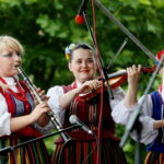 06.08.2017 Chmielnik. XVIII Powiatowy Przegląd Zespołów Folklorystycznych. / Marzena Mąkosa - Radio Kielce / Przegląd Zespołów Folklorystycznych. Zespół Pieśni i Tańca Morawica